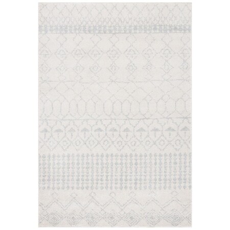 Safavieh 2 x 13 ft. Tulum Power Loomed Accent Area Rug Ivory & Light Grey TUL229D-213